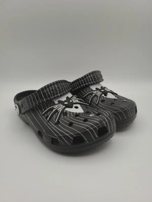 Zueco Crocs X Disney Pesadilla Antes De Navidad Juvenil Talla J2 210562-90H Nuevo Foto 1 de 4