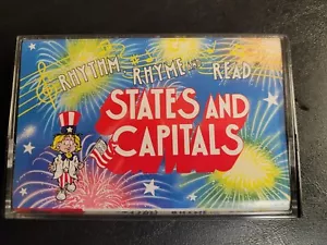 Lernen Sie die US-Bundesstaaten & Hauptstädte mit Musik - Rhythmus, Reim & Lesekassette 1992 - Bild 1 von 3