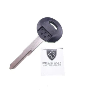 Key Blank Key Genuine for Peugeot Kisbee Vivacity 3 Streetzone - Picture 1 of 4
