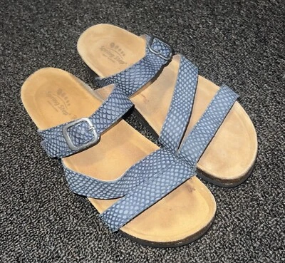 Spring Step Leather Buckle Sandals Size 8.5US EU39 Hipster Summer Beach - Image 1 of 4