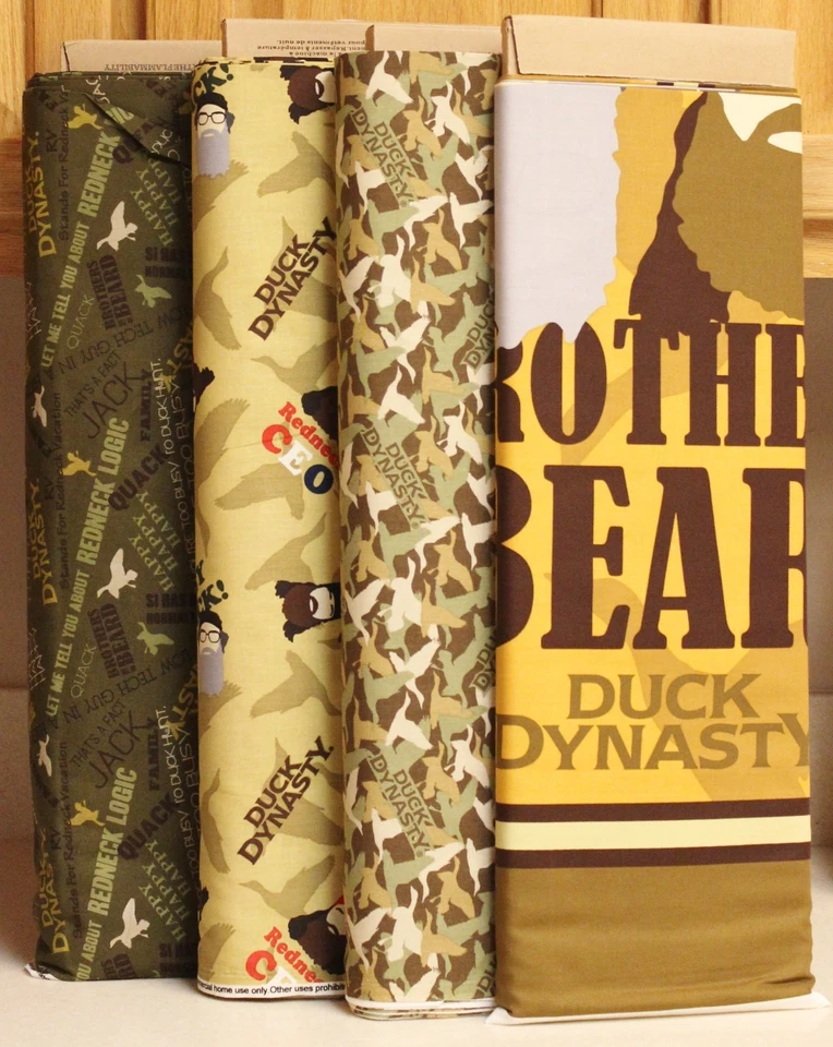 Panel de edredón y telas coordinadoras Duck Dynasty VENDIDO POR SEPARADO PRECIO REDUCIDO Foto 1 de 1