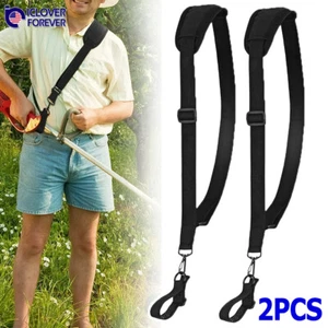 2x Cortadora de Cuerdas Correa para el Hombro Weed Eater Wacker Arnés Cortador de Hierba Universal - Imagen 1 de 9