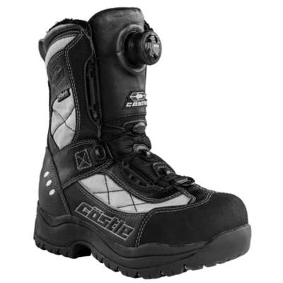 Botas de moto de nieve Castle X Charge Atop para mujer - grises/negras Foto 1 de 2