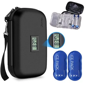 24h Insulin Cooler Travel Case TSA Approved - Medication Diabetic Cooler with... - Picture 1 of 7