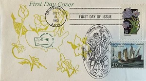 AFDCS 2676 Wildflower Pasqueflower with Landing of Columbus Ohio - Picture 1 of 1