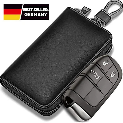 RFID  SchwarzAutoschlüssel Keyless Go Schutz Auto Schlüssel Tasche Blocker Hülle - Bild 1 von 4