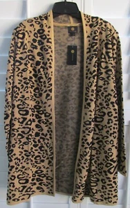 JM Collection (Neu mit Etikett) Damen-Cardigan Pullover "Open Front" Größe Small - Bild 1 von 6