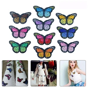 Sewing Butterfly Clothes Patch Iron On Patche Applique Heat Transfer Sticker - Picture 1 of 19