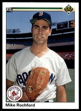 1990 Upper Deck Mike Rochford Boston Red Sox #694