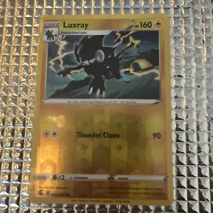 Pokémon TCG Luxray Fusion Strike 093/264 Holo Rare - Picture 1 of 2