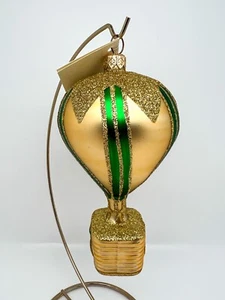 1995 Patricia Breen "Versailles Balloon" Handmade Glass Holiday Ornament #9511 - Picture 1 of 6