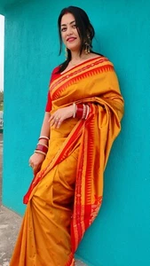 Exquisite Pasapali silk sarees from Odisha with intricate weaving fastival wear - Picture 1 of 3