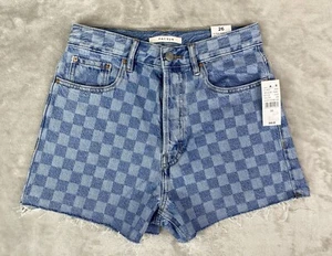 Pacsun Ultra High-Rise Vintage Short Größe 26 Schachbrettmuster - Bild 1 von 19