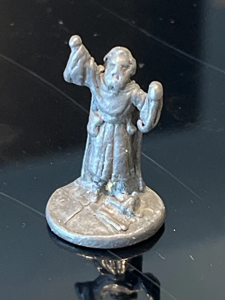 Figura de colección más antigua 1976 RAL PARTHA Wizard D&D RPG 071624@ Foto 1 de 4