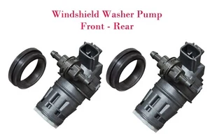 2x Windshield Washer Pump Front - Rear Fits Toyota Highlander , Toyota RAV4 - Picture 1 of 3