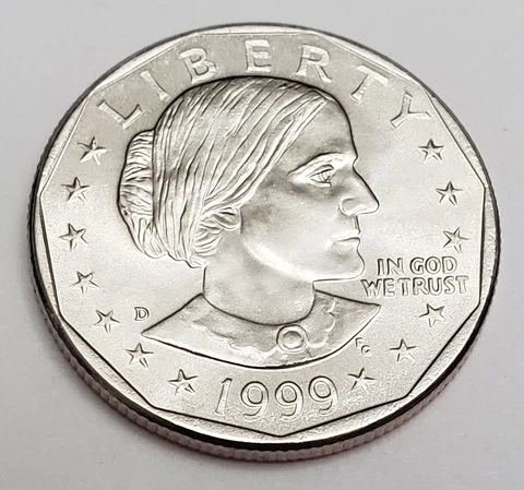1999 D SUSAN B. ANTHONY (SBA)  DOLLAR COIN **FREE SHIPPING** Cover