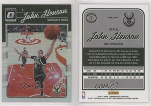 2016-17 Panini Donruss Optic Holo Silver Prizm John Henson #9