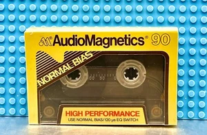 CINTA DE CASETE EN BLANCO AUDIO MAGNETICS 90 TIPO I (1) (SELLADA) - Imagen 1 de 3