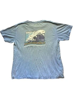 Ocean Pacific Shirt Adult Extra Large Slate Blue Manhattan Beach Surfing OP Mens - Picture 1 of 15