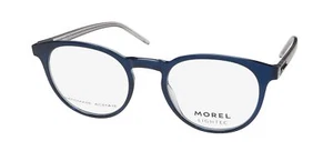 NEU LIGHTEC 30256L BRILLE VOLLRAND KUNSTSTOFF DAMEN 50-21-145 BLAU OVAL FRANKREICH - Bild 1 von 8