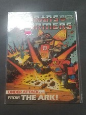 1987 APR 25TH NO 110 MARVEL TRANSFORMERS MAGAZINE UNDER ATTACK ARK 9821