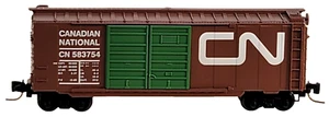 Z MTL 501 52 090 40ft Std Box Car Double Doors Canadian National NIB - Picture 1 of 7