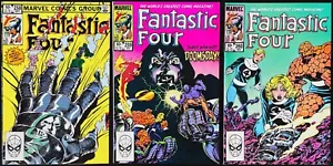 Fantastic Four 258 259 260 Lot 1983 Marvel Comics Full Set Doctor Doom HI GRADE - Picture 1 of 9