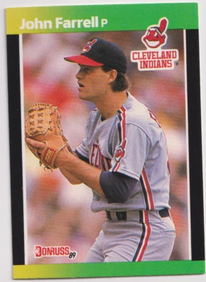 1989 Donruss Baseballs Best #285 John Farrell Cleveland Indians - Image 1 of 2