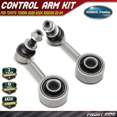 2x Eslabones estabilizadores laterales delanteros para Toyota Tundra 2022-2024 Sequoia 23-24 Foto 1 de 4