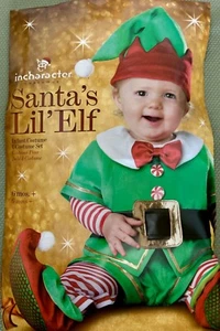 Holiday!! InCharacter Santa's Lil' Elf Baby Costume, X-Small (6 Months) - 56003 - Picture 1 of 3