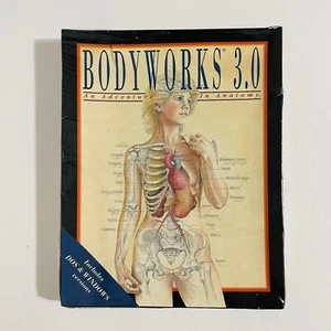Bodyworks 3.0 An Adventure in Anatomy 1994 Dos Edition New Sealed - Picture 1 of 3