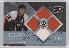 2007-08 Upper Deck The Cup Cup Foundations Jerseys /25 Simon Gagne #CF-SG