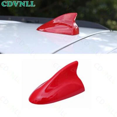 Cubierta de marco receptor antena aleta de tiburón rojo brillante para Jeep Renegade 2015-2023 1* Foto 1 de 4