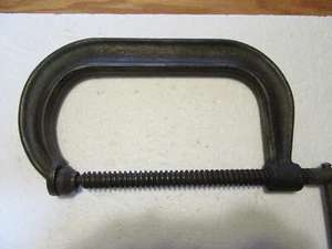 VTG PROTO 408 Drop Forged Steel C-Clamp Heavy Duty 8" x 5" Throat USA - Picture 1 of 22