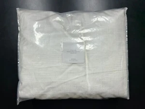 Restaurationsbeschläge RH italienischer strukturierter Webvorhang Gardine Panel 108x100 - Bild 1 von 14