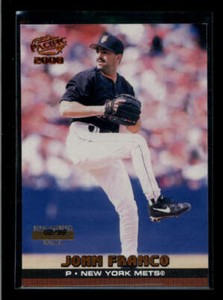 JOHN FRANCO 2000 PACIFIC #277 COPPER PARALLEL #02/99 AJ7694