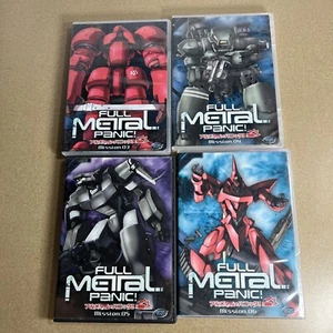 Full Metal Panic Mission 3,4,5,6 DVD 2003 - Picture 1 of 6