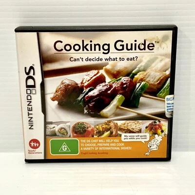 Cooking Guide: Can't Decide What to Eat? + Manual - Nintendo DS - Tested - Image 1 of 4