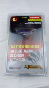 GM Vehicles RAPTOR AW-444GM, CAR STEREO INSTALL KIT (AZ-AW-444GM-WH44) - Picture 1 of 8