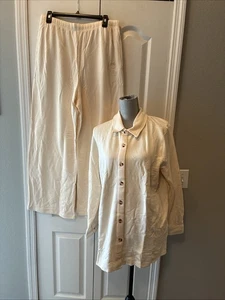 victoria secret Damen 2-teiliges Lounge-Outfit Modal/Baumwolle Größe Large - Bild 1 von 10