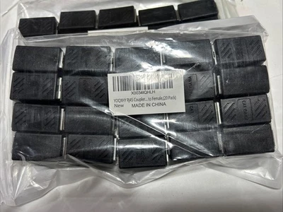 Rj45 Coupler Cable Coupler Cat5e Female To Female Ethernet Adapters 20pc Set - Image 1 of 3
