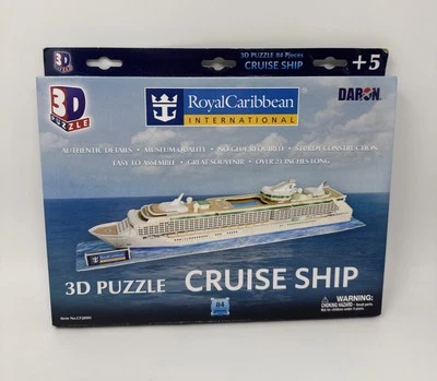 Sealed Royal Caribbean International 3D Cruise Ship Puzzle Toy Exclusive Set - Image 1 of 4