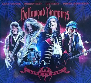 2xCD Hollywood Vampires Live In Rio SEALED NEW OVP ear music - Foto 1 di 1