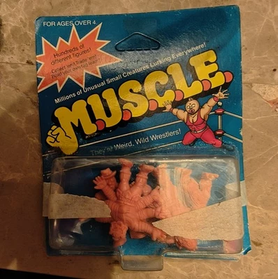 Mattel M.U.S.C.L.E. Pack de 4 figuras de hombre Muscle 1985 abierto leer descripción 2637  Foto 1 de 2