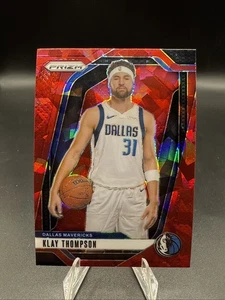 2024-25 Prizm Red Ice Prizm Klay Thompson #107 - Foto 1 di 2