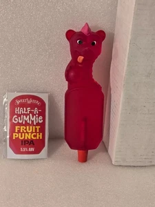 Sweet Water Half a Gummie Red Mohawk Gummy Bear NIB 9" Draft Beer Tap Handle - Picture 1 of 6
