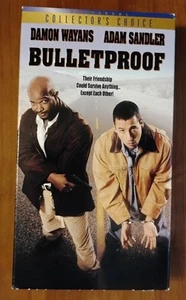 Bulletproof (VHS, 1997) Adam Sandler Damon Wayans Collectors Choice Rated R - Picture 1 of 2