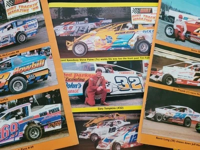 1996 Dirt Trackin Magazines Lot of 3 Modified Programs, Tompkins/Devire/Van Pelt - Image 1 of 4