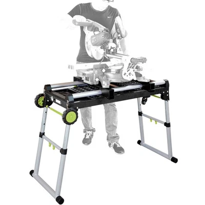 Untergestell Arbeitstisch Maschinentisch Kappsäge Gehrungssäge Rollbrett Tritt - Bild 1 von 4