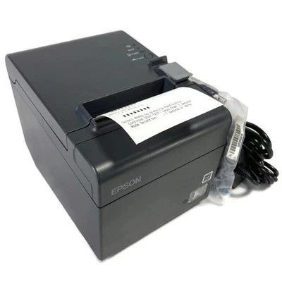 Epson TM-T20II Model M267D Thermal Receipt Printer w/ USB/Adapter - Image 1 of 4